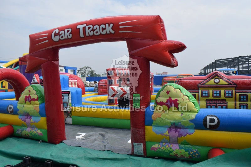 Inflatable Car Track